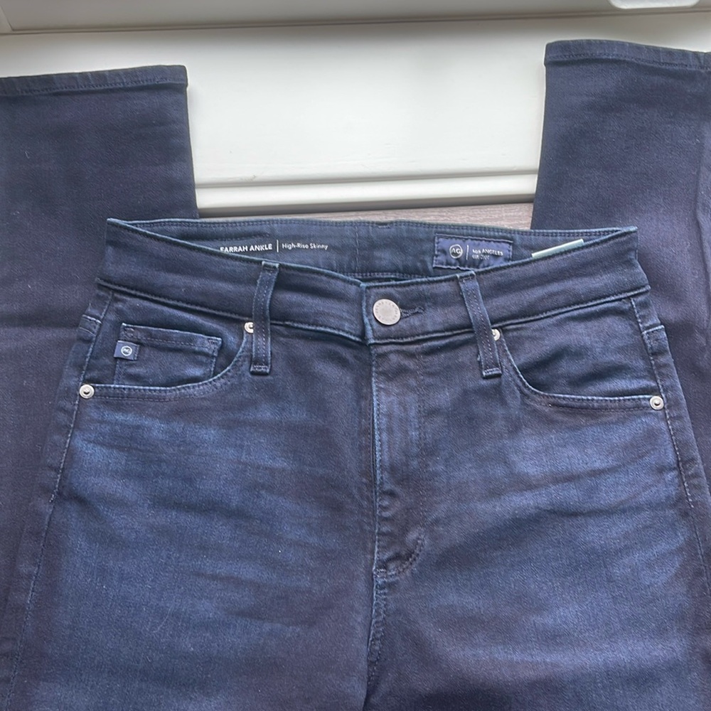 AG Farrah Ankle High-Rise Skinny Size 26R